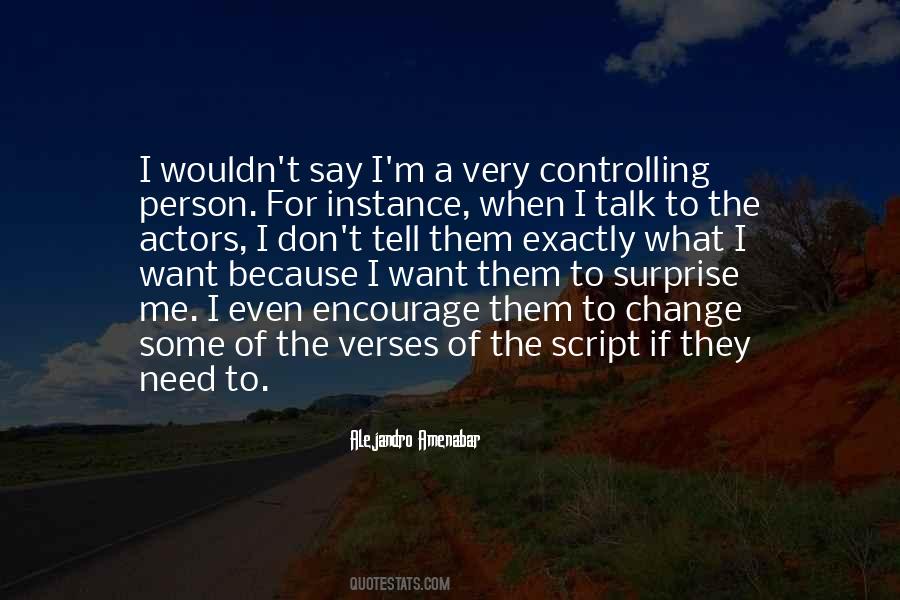 Quotes About Controlling Person #160852
