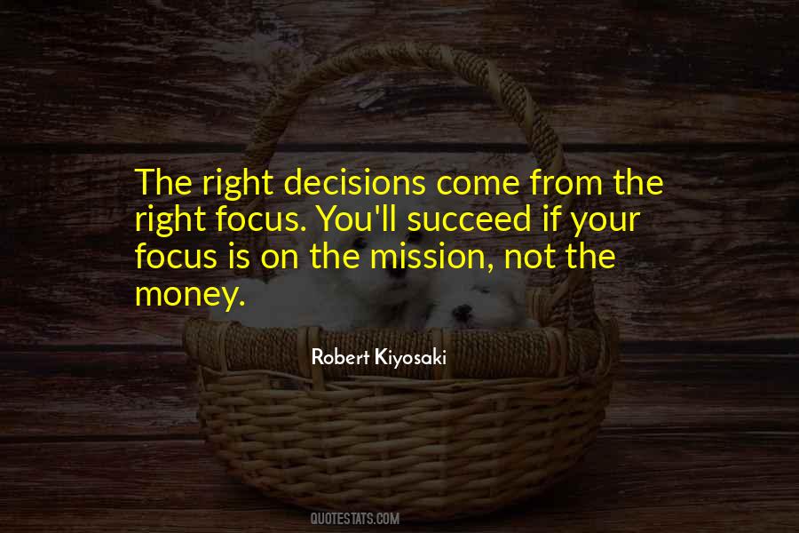 Quotes About Right Decisions #1509097