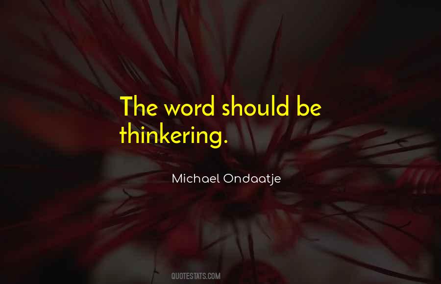 Word Should Quotes #1690495