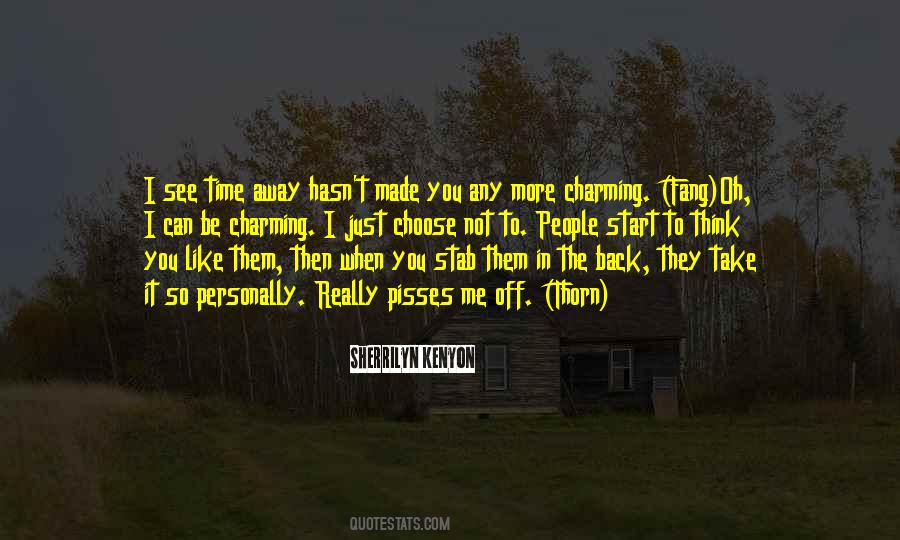 Time Away Quotes #397846