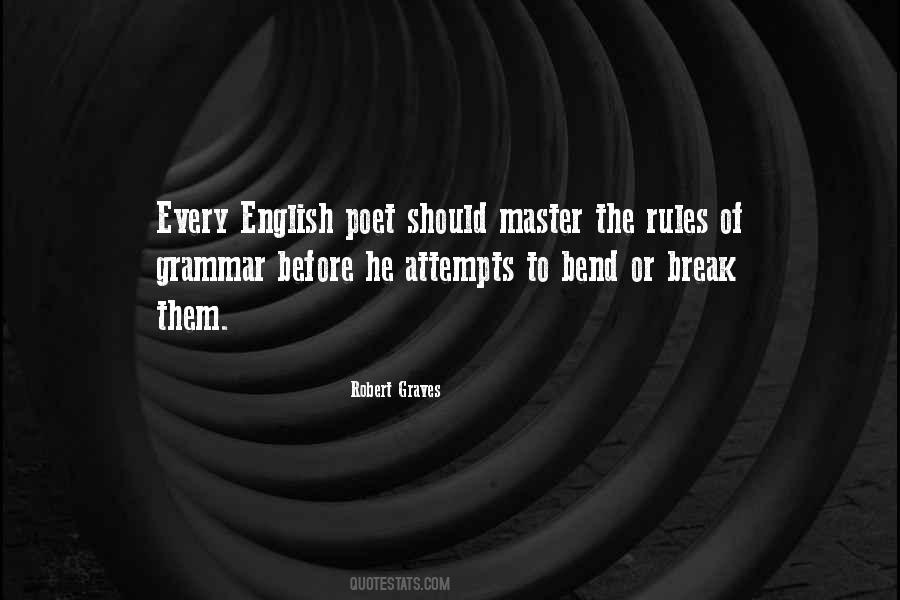 Rules Of Grammar Quotes #1243849