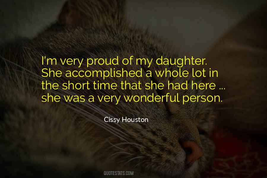 Quotes About Proud Daughter #612714