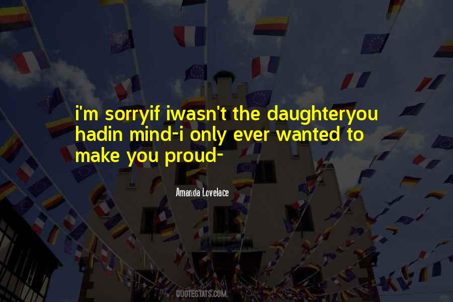 Quotes About Proud Daughter #840242