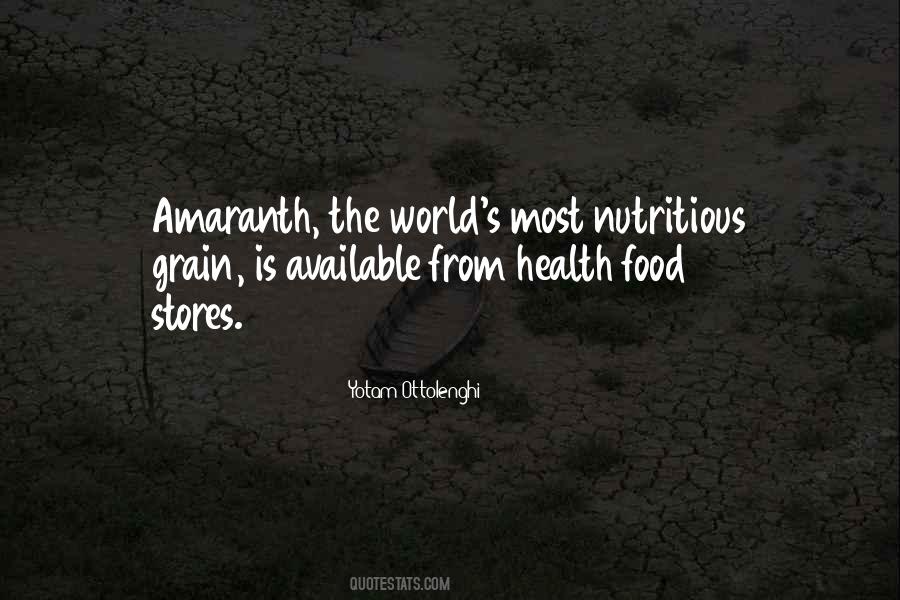 Quotes About Health Food #1035355