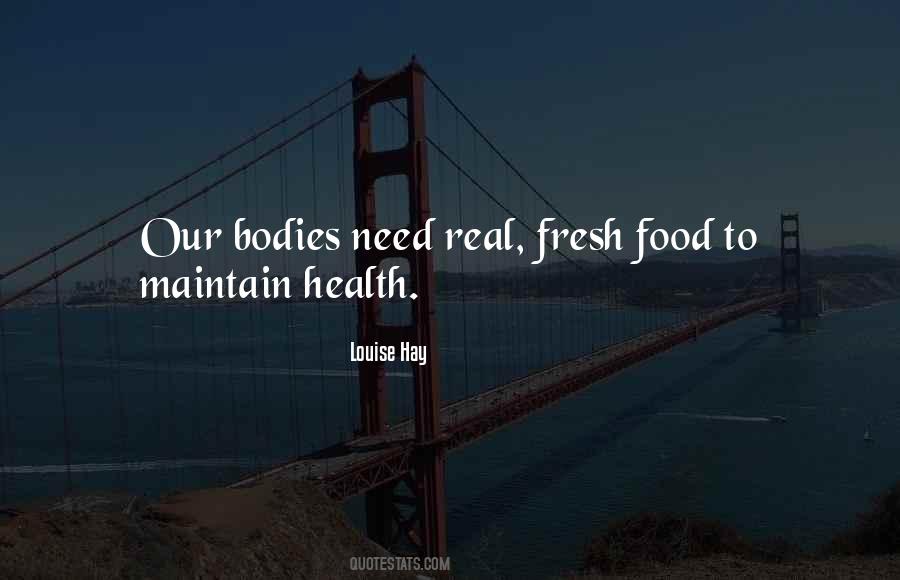 Quotes About Health Food #76459