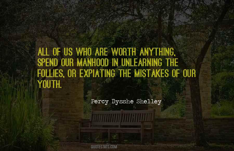 Quotes About The Mistakes Of Youth #705168