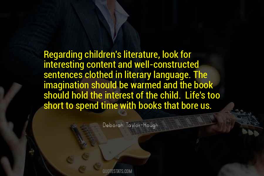 Quotes About Children's Literature #708090