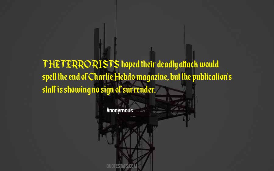 Quotes About Charlie Hebdo Attack #1782967