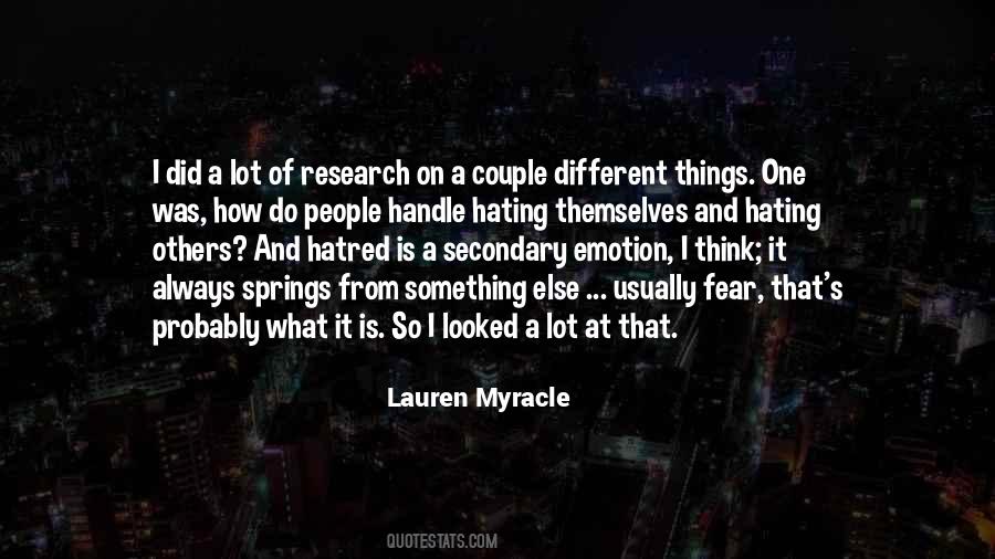 Quotes About Hating Things #799153