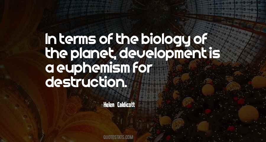 Quotes About The Destruction Of The Earth #82292