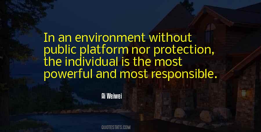 Quotes About Protection Of The Environment #63758