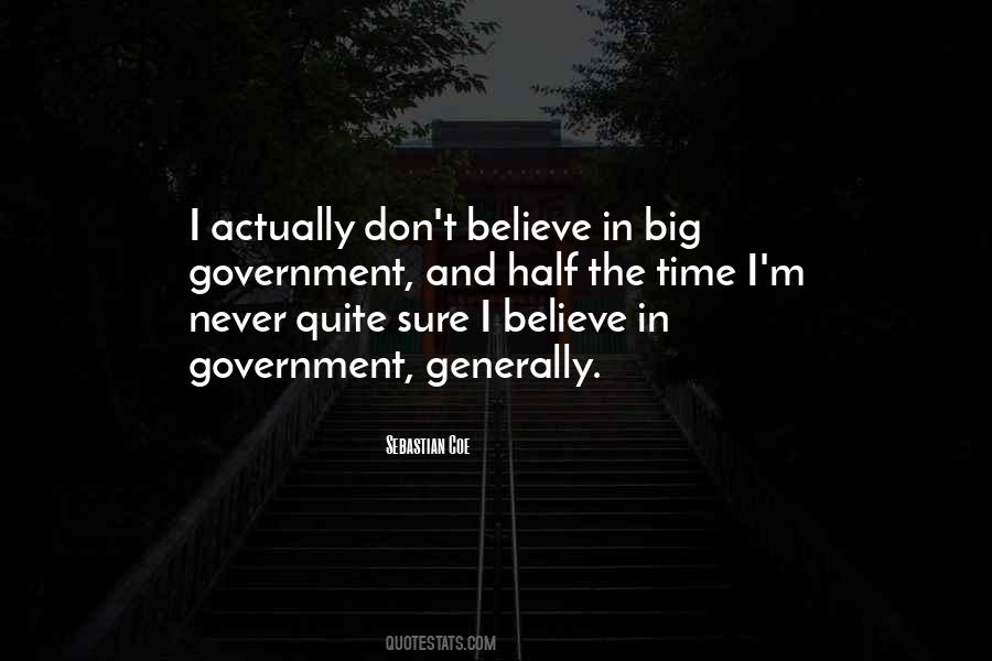 Quotes About Big Government #1190909