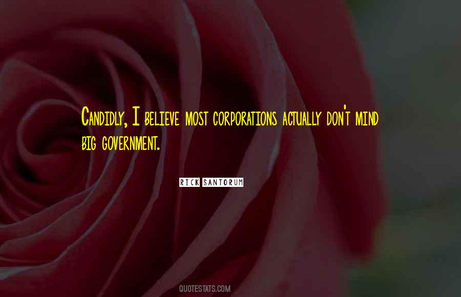 Quotes About Big Government #310768