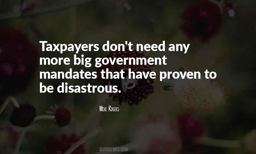 Quotes About Big Government #715453