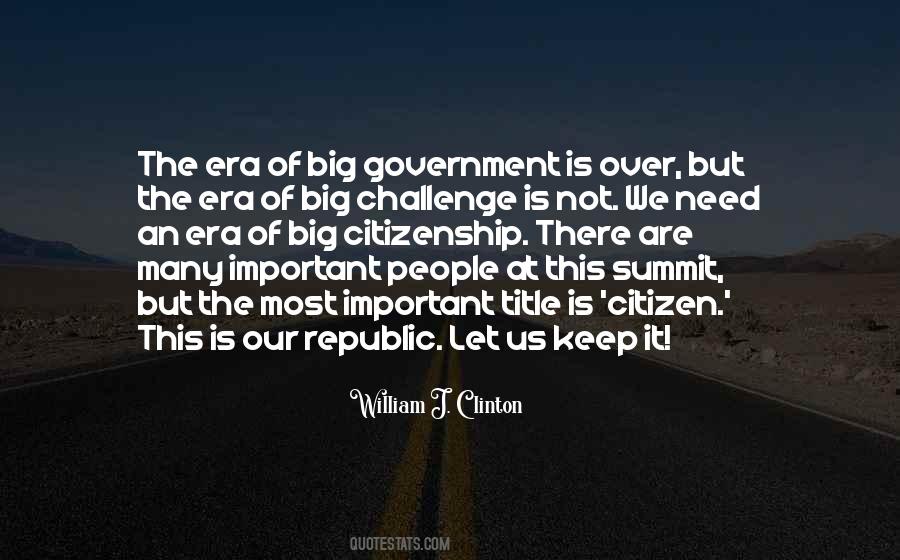 Quotes About Big Government #899133