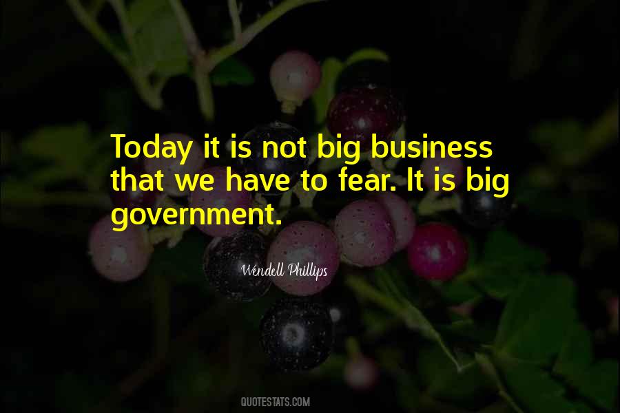 Quotes About Big Government #992450