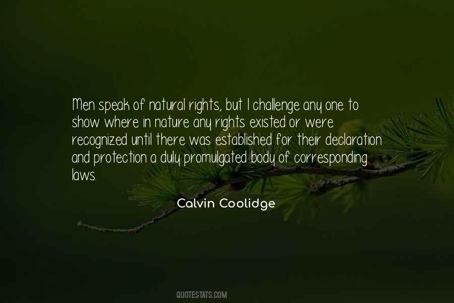 Quotes About Protection Of Nature #1539286