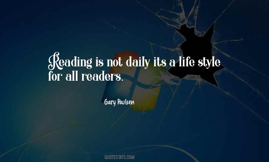 Readers Life Quotes #845757