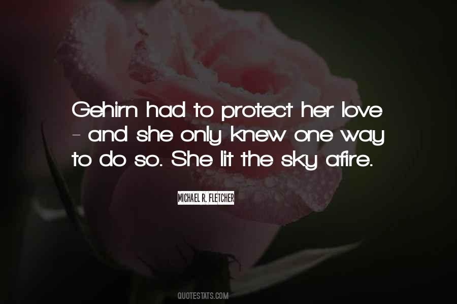 Quotes About Protection And Love #788307