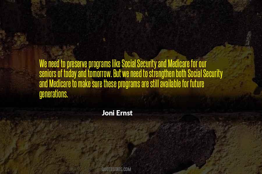 Social Security And Medicare Quotes #331146