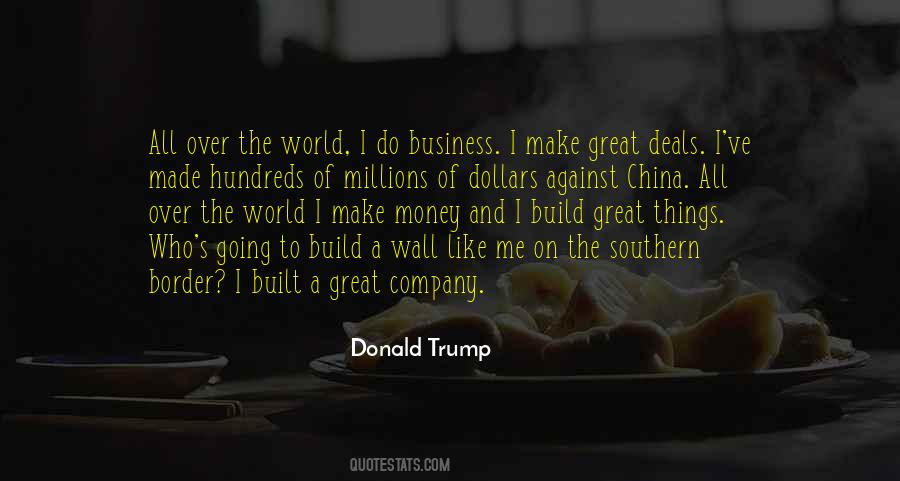Quotes About Trump Wall #1364340