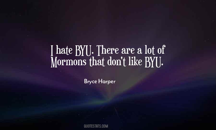 Quotes About Byu #1334398