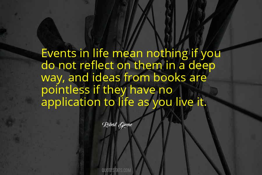 Quotes About Live Events #1464467