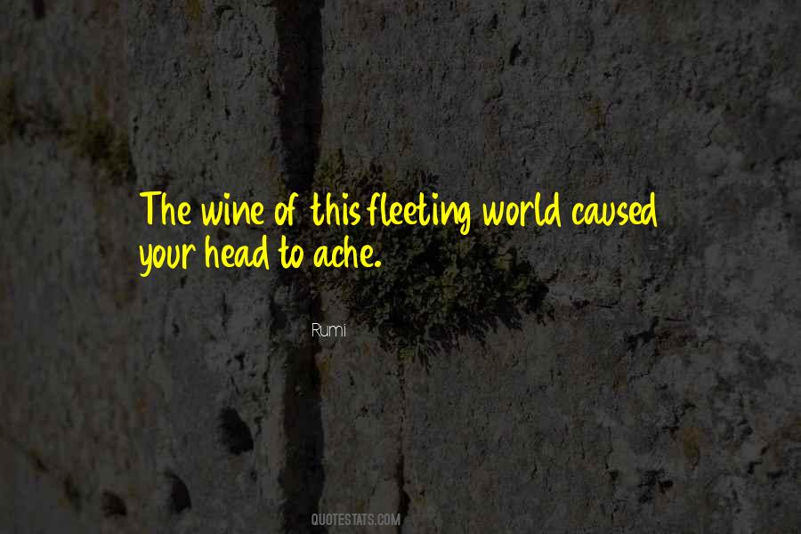 Head Ache Quotes #991631