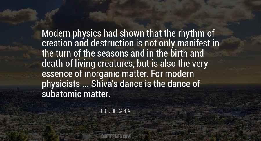 Quotes About Creation And Destruction #1404600