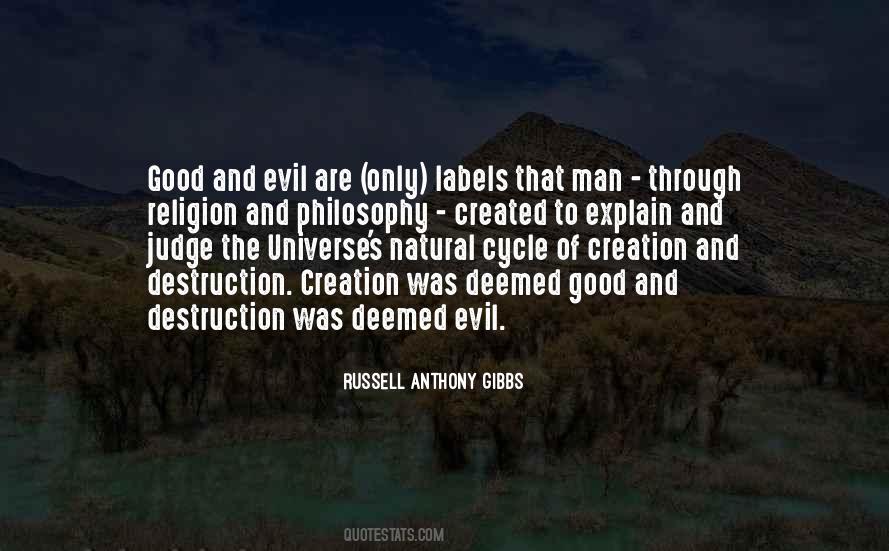 Quotes About Creation And Destruction #372272