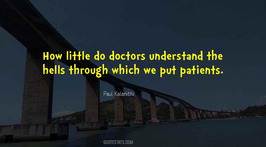 Quotes About Doctors And Patients #160926