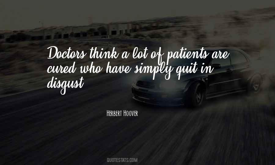 Quotes About Doctors And Patients #91775