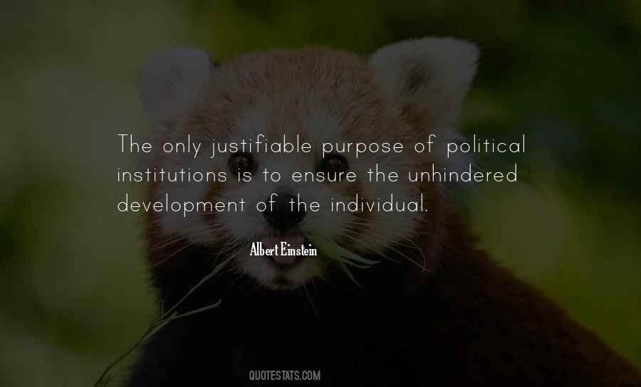 Political Development Quotes #944499