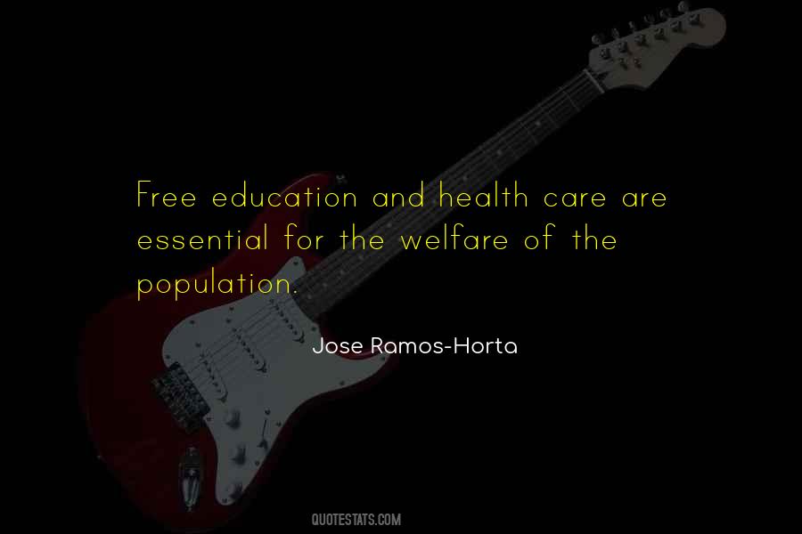 Quotes About Education And Health Care #1127970