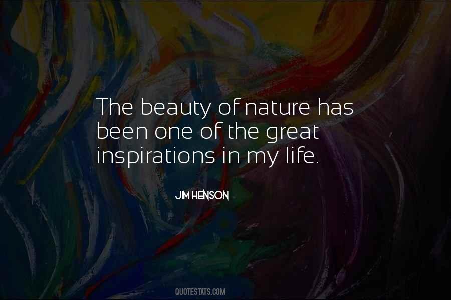 Quotes About The Beauty Of Nature #1414811