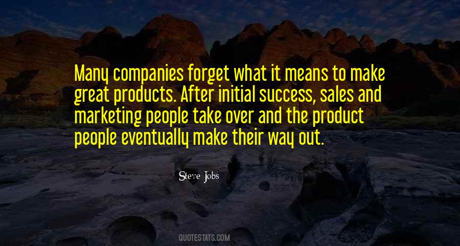 Quotes About Marketing And Sales #97378