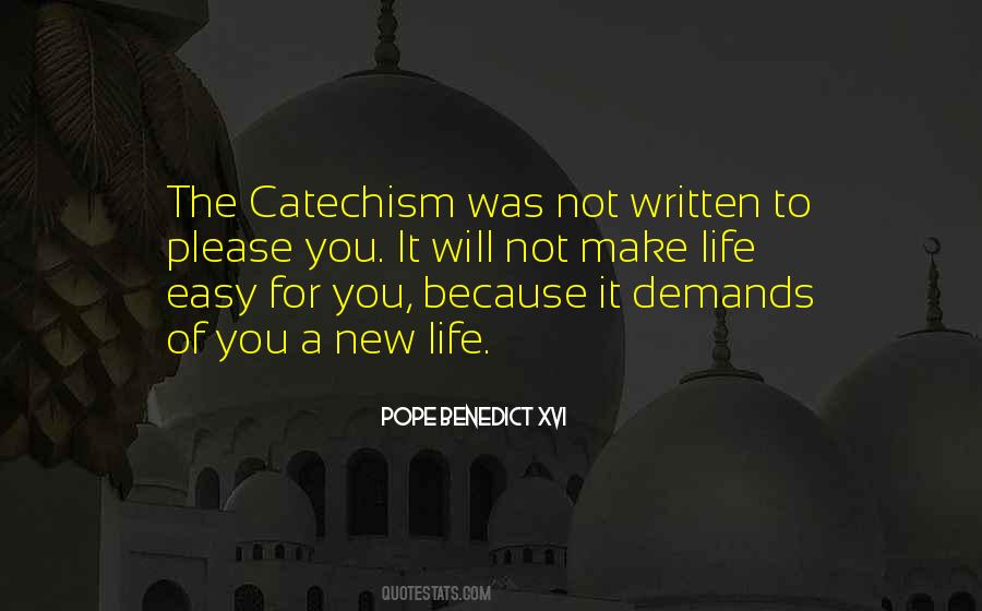 Quotes About Catechism #439499