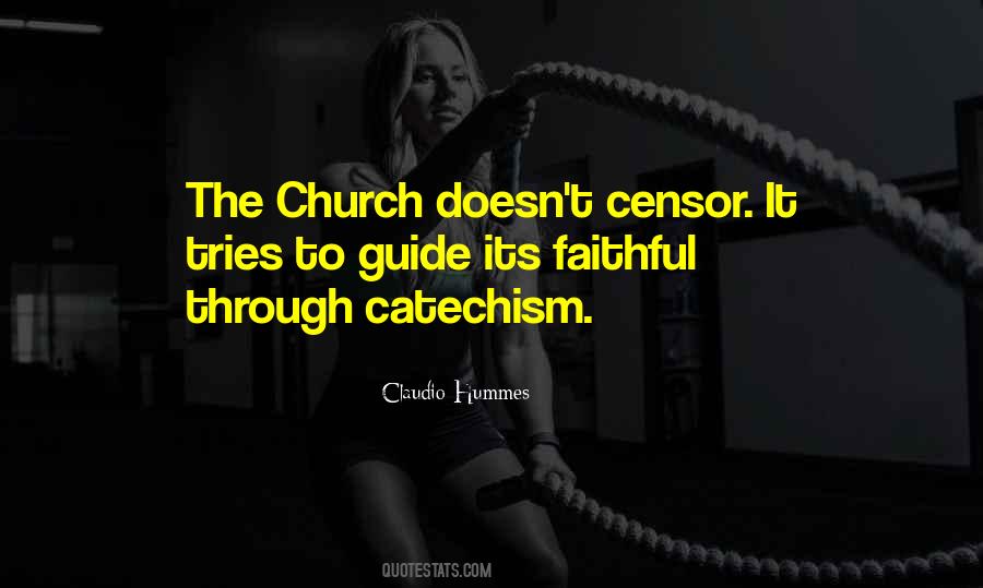 Quotes About Catechism #717749