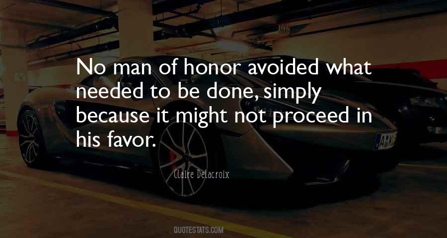 Quotes About Man Of Honor #1714752