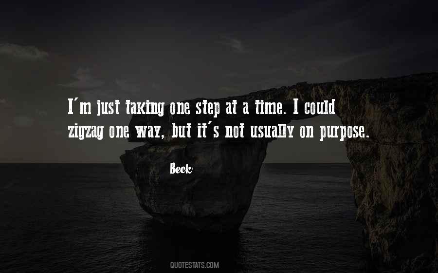 Quotes About Taking One Step At A Time #1059697