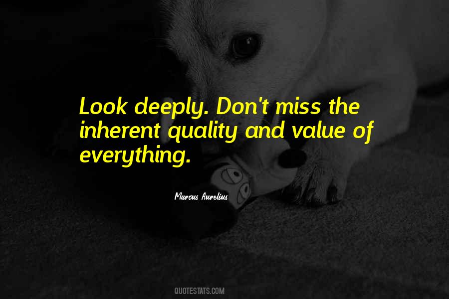 Quotes About Value And Quality #1243182
