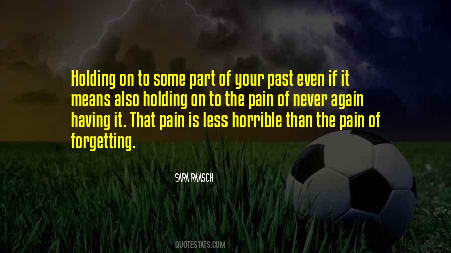 Quotes About Past Pain #63285