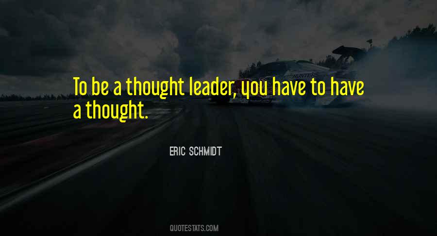 Thought Leader Quotes #143150