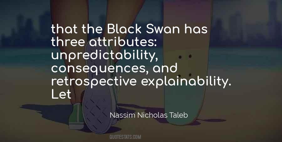 Quotes About A Black Swan #632035