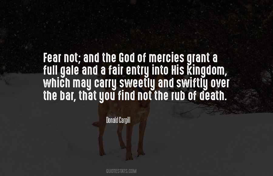 Quotes About Death And God #3714