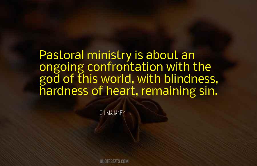 Quotes About Pastoral Ministry #456900