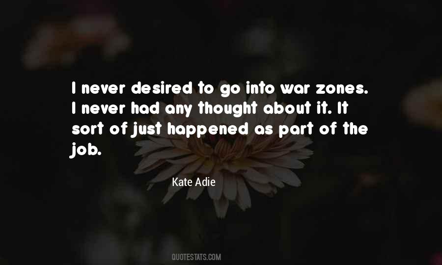 Quotes About War Zones #1366129