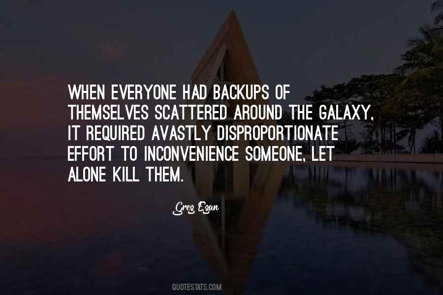 Quotes About Backups #1270493