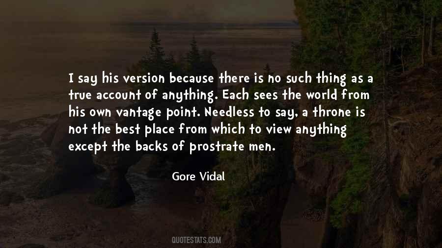 Quotes About Prostrate #531126