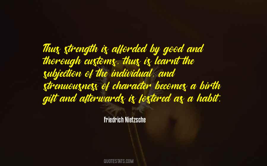 Quotes About Individual Strength #1305939